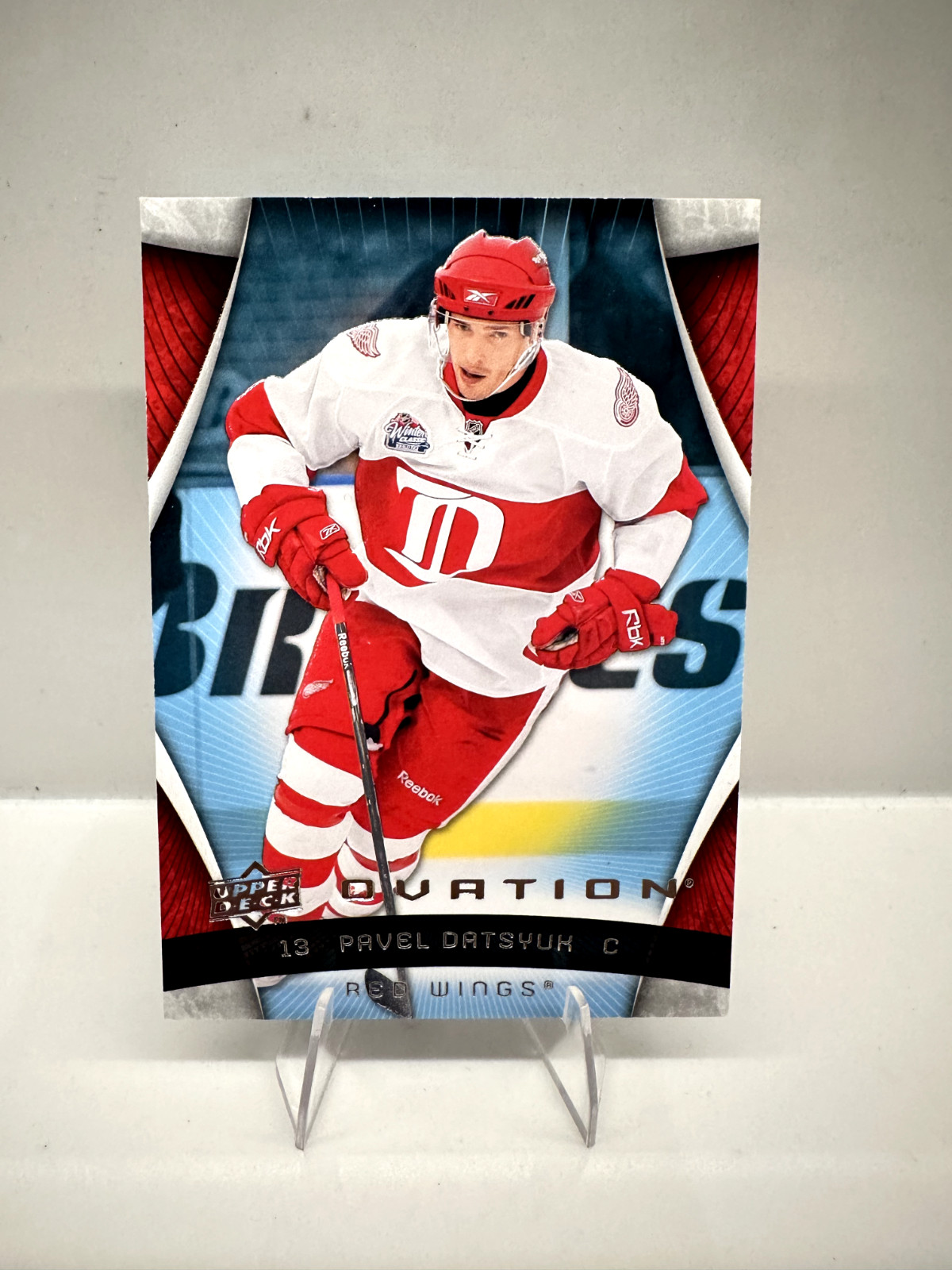 Pavel Datsyuk 2009-10 Upper Deck Ovation Hockey Card #46 - Detroit Red Wings
