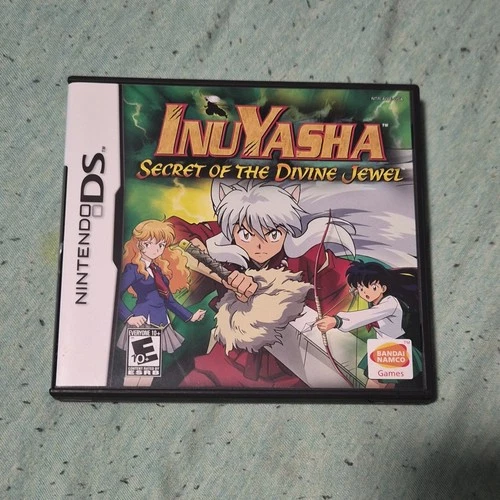 Bandai Namco InuYasha: Secret of the Divine Jewel Nintendo DS RPG Manual Includ…