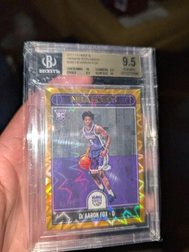 De'Aaron Fox 2017 Panini De'Aaron Fox #255 Rookie