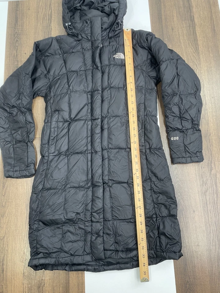 Женская куртка-пуховик North Face XS Цвет черный Metropolis Гусиный пух 600 Длина стеганая - Изображение 4 из 4