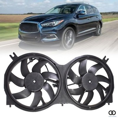Radiator Cooling Fan Assembly For 2013 2014-2018 Pathfinder JX35 Infiniti QX60