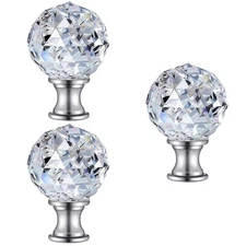 Set of Lamp Knob Decorative Knobs for Shade Christmas Finials