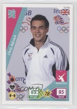 2010 Panini Adrenalyn XL 2012 Summer Olympics Chris Adcock #079 00hi