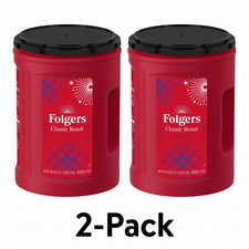 (2-Pack) Folgers Classic Medium Roast Ground ...