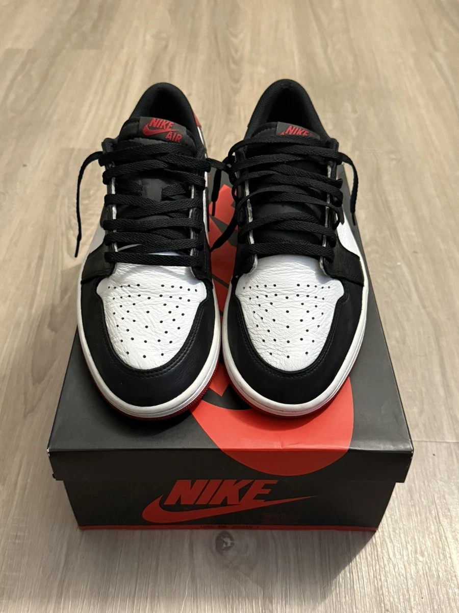 Jordan 1 Retro OG Low Black Toe | eBay