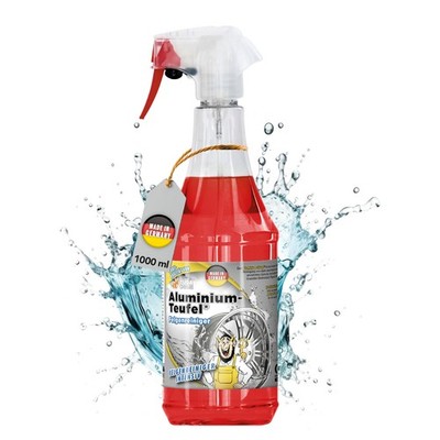 TUGA Aluminium-Teufel Plus Felgenreiniger rot Sprayer 1000 ml (AT-1-D) Felgenrei