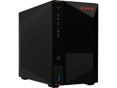 Asustor AS5402T 2 Bay NAS Storage, Quad-Core 2.0GHz CPU, 4xM.2