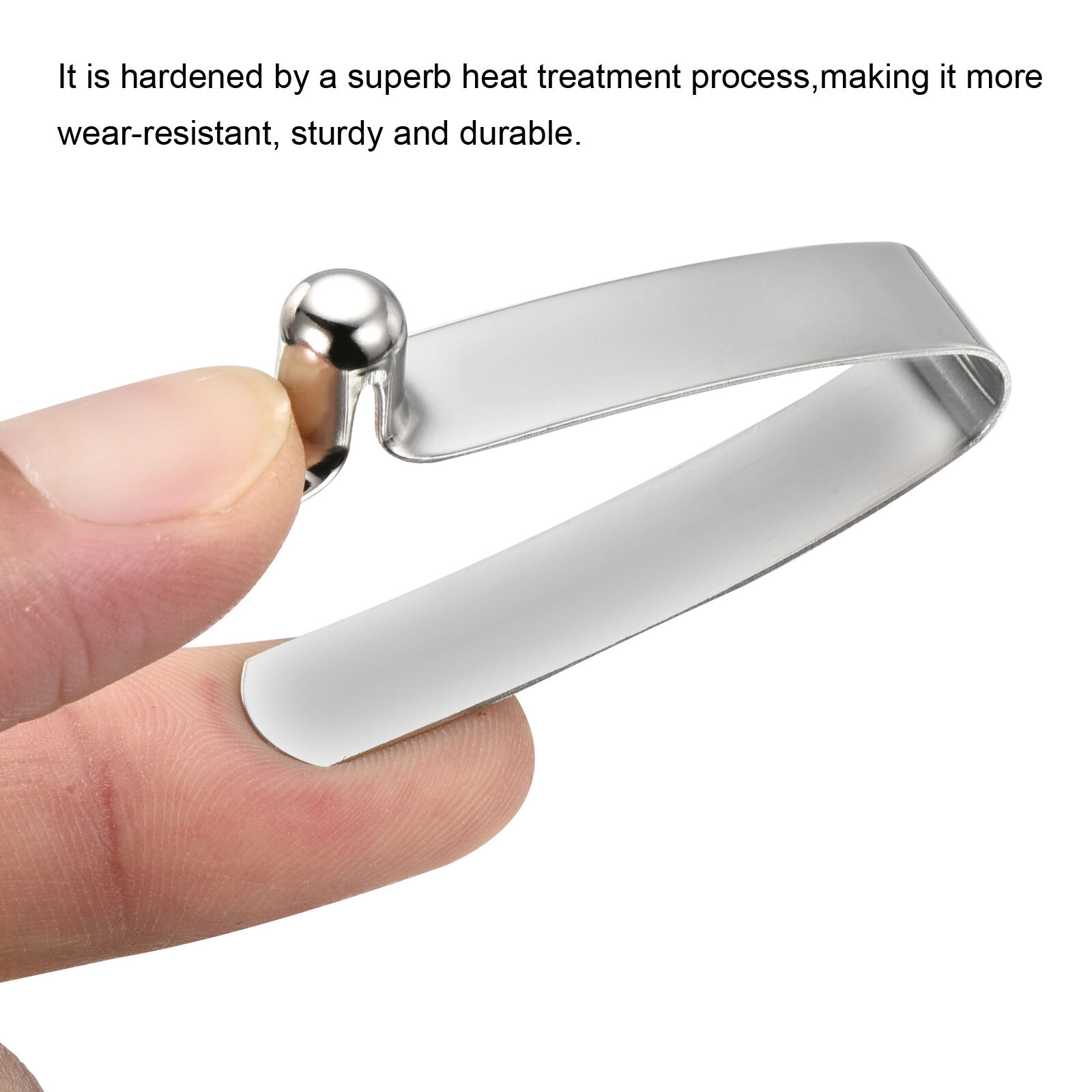 Fermi Per Pagaie Kayak PATIKIL - 6 Clip In Acciaio A V Per Tubi Tenda E Attrezzatura Campeggio - Foto 7