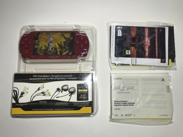 Playstation Portable Limited Edition God Of War Chains Of Olympus Entertainment Pack Consoles Red Video Game Consoles Accessories Sony Psp