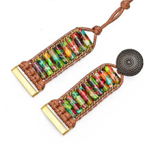 BOHO Watch Band Strap Bohemian Wristband Bracelet for Fitbit Versa 3/Sense Bands