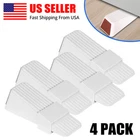 4PCS/Set Door Stoppers for Bottom of Door, Security Heavy Duty Rubber Door Stop