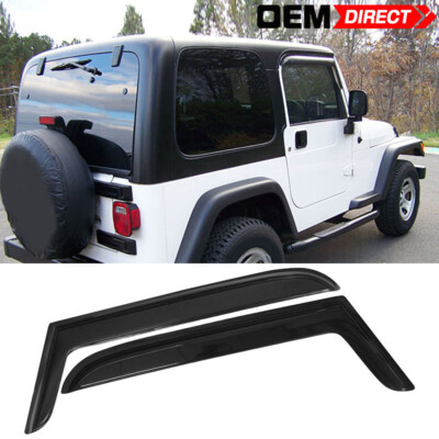 Fits 07-18 Jeep Patriot Slim Type Acrylic Window Visors Rain Sun Guard Fits 07-18 Jeep Patriot Slim Type Acrylic Window Visors Rain Sun Guard