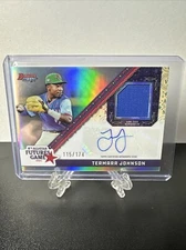 2024 Bowman’s Best All-Star Autograph Game Used Relic Termarr Johnson Auto /174