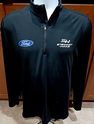 Stewart-Haas Racing Ford Medium Team Issued 1/4 Zip NASCAR Briscoe Gragson Berry