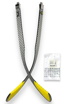 Ray Ban RB8331M Scuderia Ferrari Silver Carbon Fibre Replacement Temples  /Arms