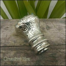 Brass Knob Victorian Wooden Walking Stick Vintage Head Handle Only For Cane gift