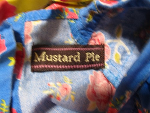 Mustard Pie Toddler Girl's Layered Floral Dress Size 4 - Picture 5 of 6
