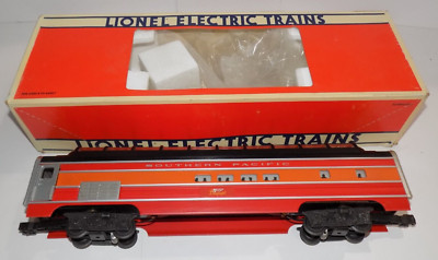 Lionel Trains Southern Pacific Full Vista Dome Aluminum Passenger Car #6-19107 G