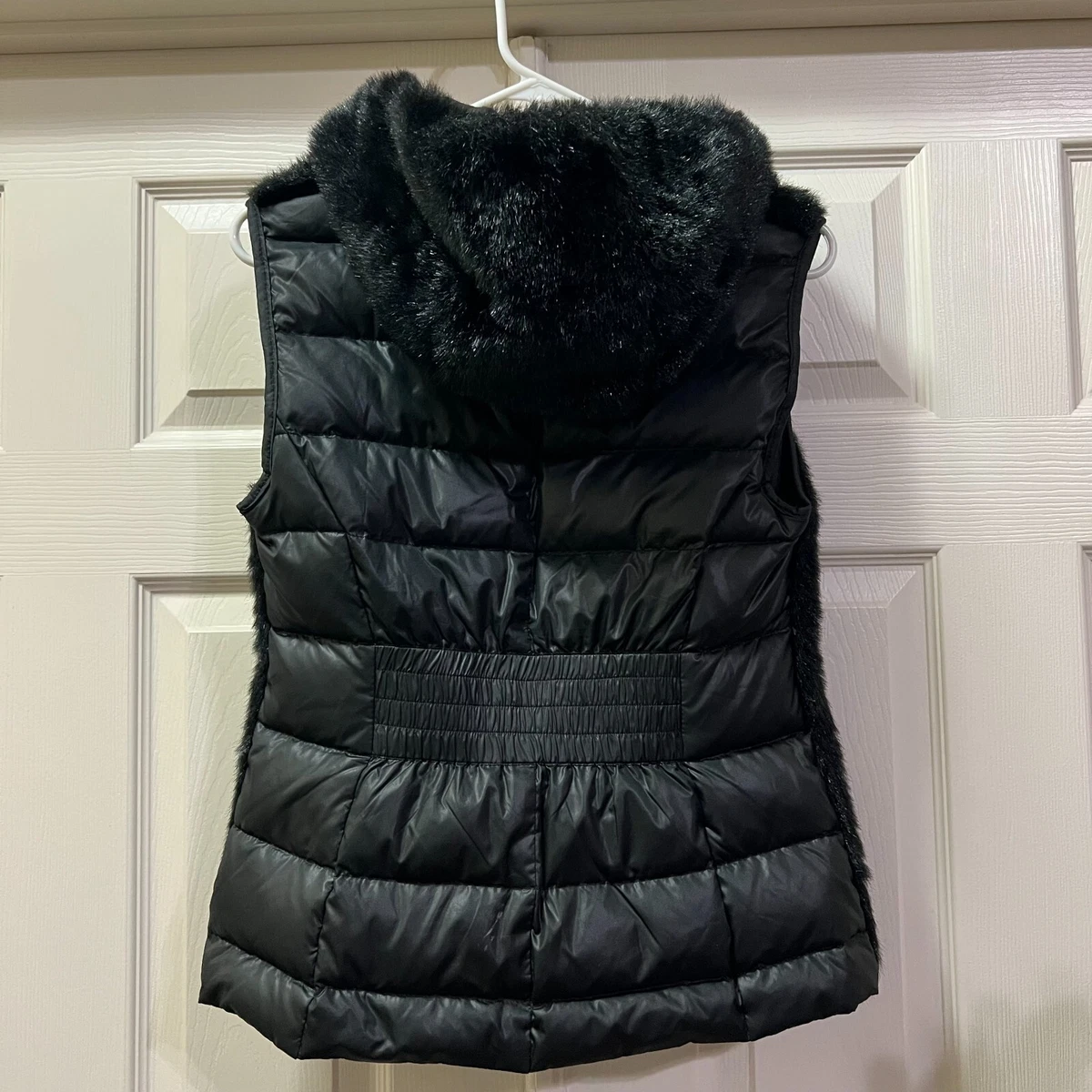 Love token faux fur vest clearance