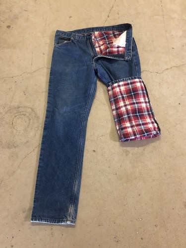 vaqueros de trabajo forrados franela Carhartt WF128 para hombre x 34 hechos en EE. UU. | eBay