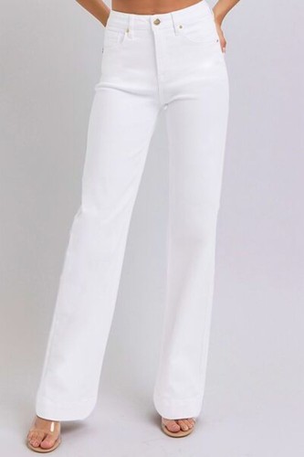 RISEN Full Size High Waist Straight Jeans - Picture 5 of 7