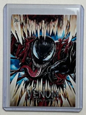 Venom Limited Edition Artist Signed "Let There Be Carnage" Trading Card 7/10
