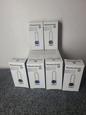 NEW Lot of 5 Masterlock 410KABLU Keyed Alike 10F004 Lockout / Tagout 
