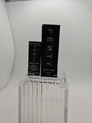 FENTY BEAUTY Fenty Icon The Case Refillable Lipstick Matte Black -W/MOTHA  LUVA