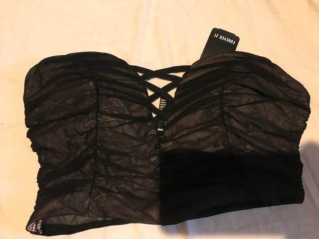 forever 21 criss cross top