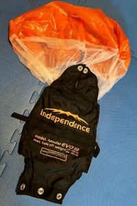 Paragliding Reserve Parachute Independence Annular EVO 22 Up To 120kg