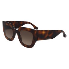 Victoria Beckham Women's 49mm Square Sunglasses Tortoise VB606S-215