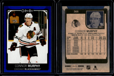 2021-22 O-Pee-Chee Blue Border #366 Connor Murphy