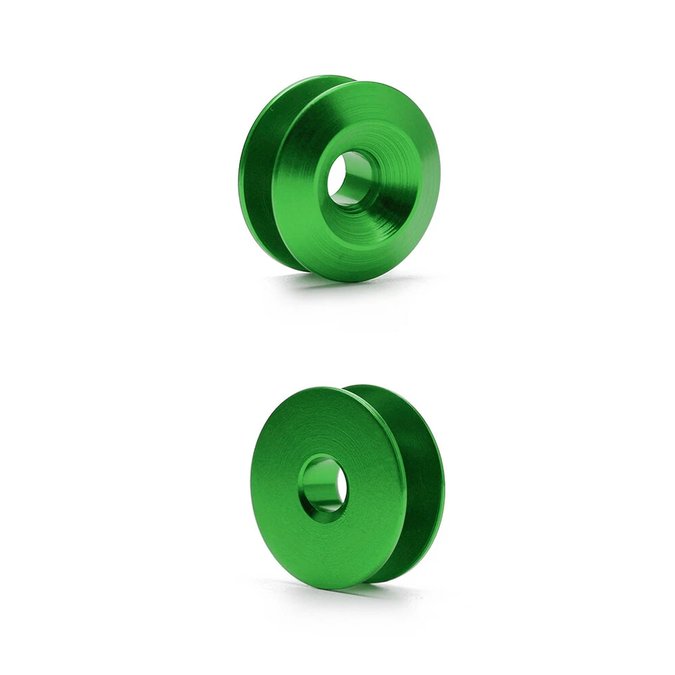 Prendedores verdes de liberação rápida para para-choques dianteiros anel de reforço para-choques traseiros - Imagem 4 de 4