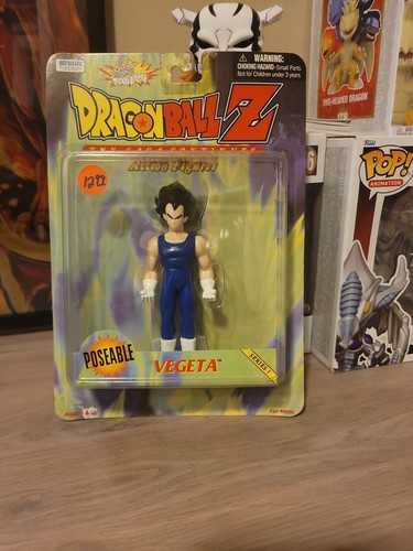 Figurine DragonBall Z - Vegeta Série 7 - IRWIN 1999 - NEUF Sous Blister