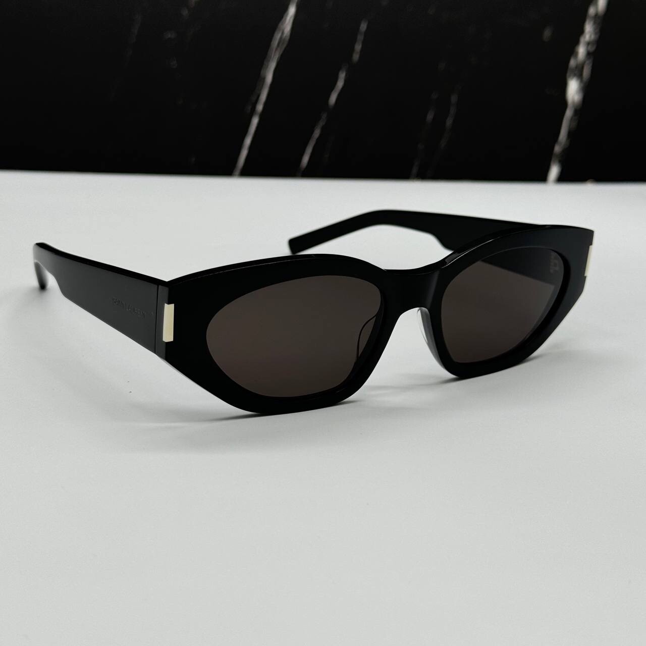 NUOVI OCCHIALI DA SOLE DONNA SL638 001 SAINT LAURENT NERI CAT EYE SL 638 001