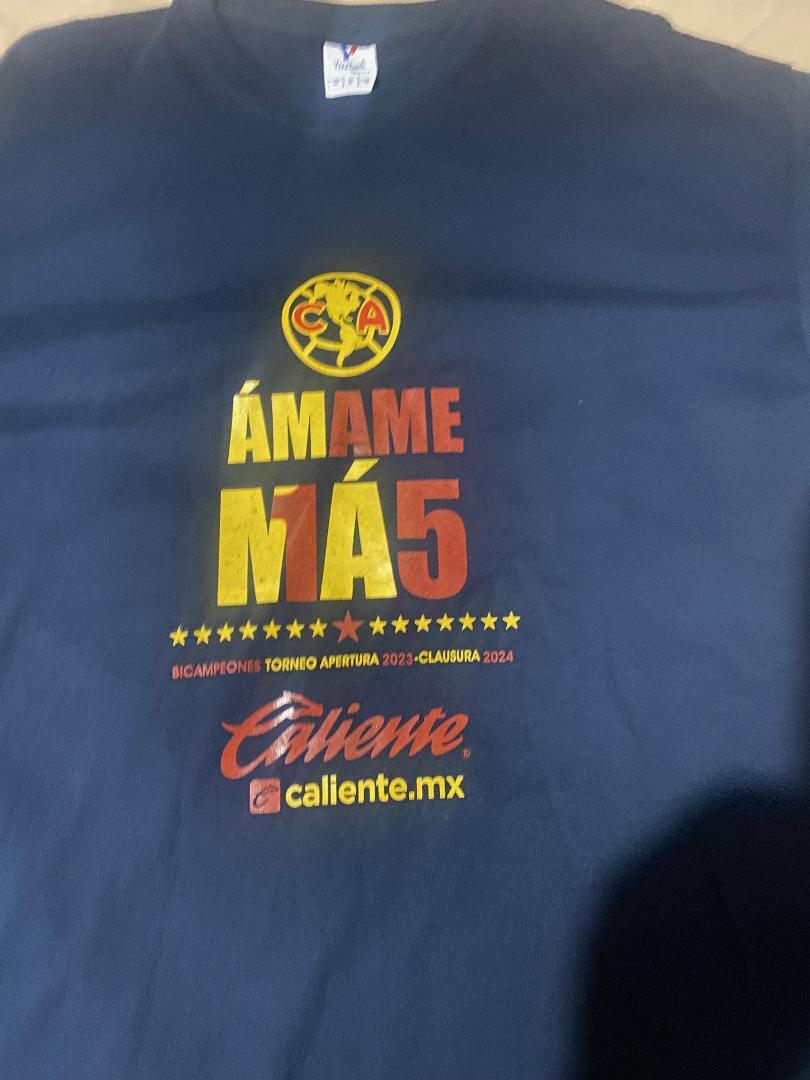 Club America T-Shirt Campeon 2024 Soccer Liga MX Odiame Mas 15