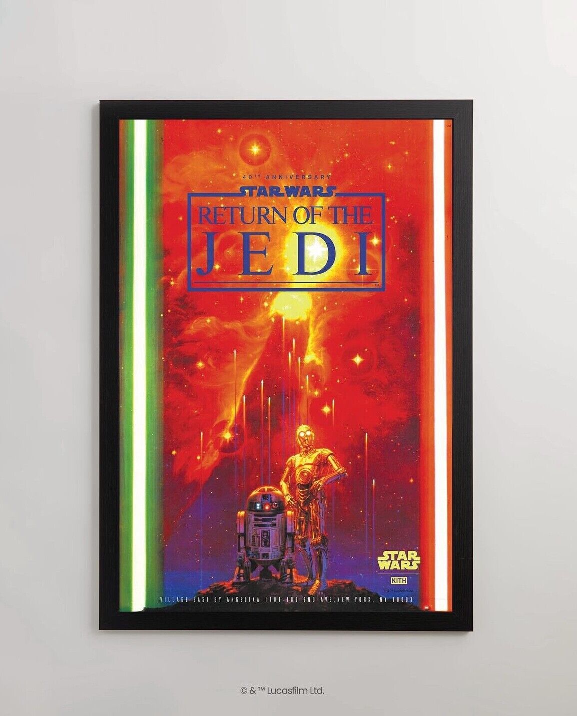 Kith Star Wars - Return Of The Jedi Poster (NYC Exclusive)