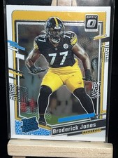 Broderick Jones #285 (RC) - 2023 Panini Donruss Optic - Rated Rookie