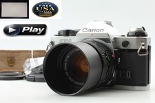  Exc 5 Canon AE-1 PROGRAM 35mm SLR Film Camera NEW FD 50mm f/1.8 From JAPAN