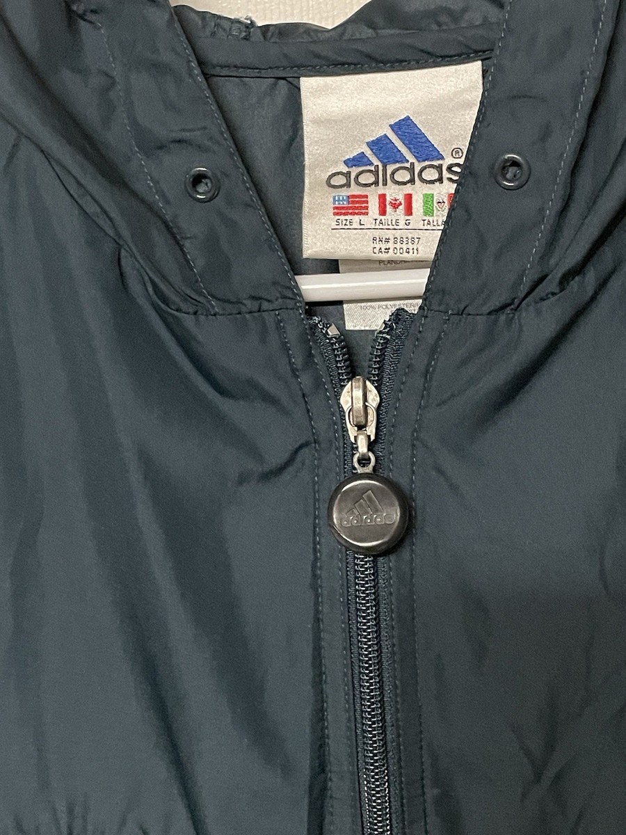 Vintage Adidas Tracksuit Set Mens Size Large Green Blue Yellow