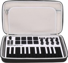 Hard Portable Case with AKAI Professional MPK Mini MK3 / AKAI Professional Fi...
