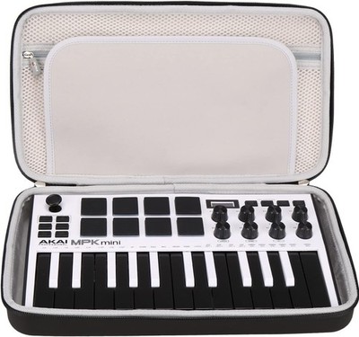 Hard Portable Case with AKAI Professional MPK Mini MK3 / AKAI Professional Fi...