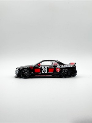 Mini GT Kaido House 1/64 Skyline GT-R R34 Kaido Works HEC Beijing