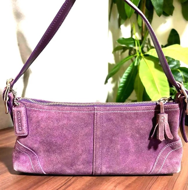 Coach Hampton Purple Bags & Handbags for Women for sale | eBay