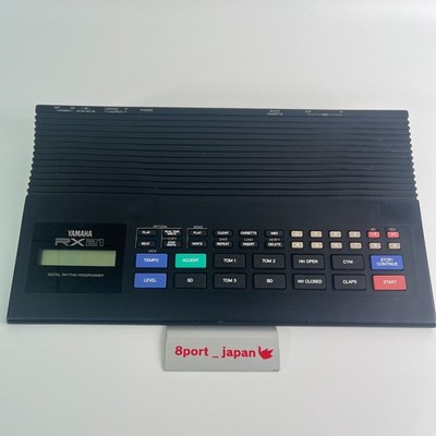 YAMAHA RX21 ドラムマシン 1985年頃購入 動作確認済み デジタルリズムプログラマー ビンテージ Yamaha RX21 Drum Machine Rhythm Machine Vintage Made in Japan