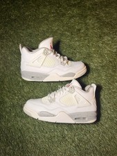 Jordan 4 Retro Mid White Oreo Size 5y / 6.5 Women s