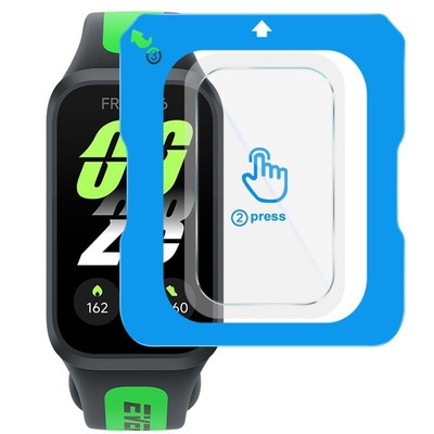 Protector completo con vidrio templado para Mi Smart Band 8 Active y