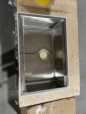 27 Inch Undermount Workstation 16 Gauge Stainless Steel Kitchen Sink