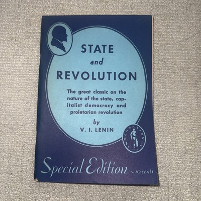 State and Revolution   V. I. Lenin   1932  Edition 3rd Printing (100,000 Copies)