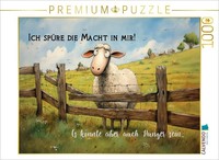 Calvendo Puzzle Sheep Power | 1000 Pieces, Finished Size 25.2 × 18.9 In (64 × 48